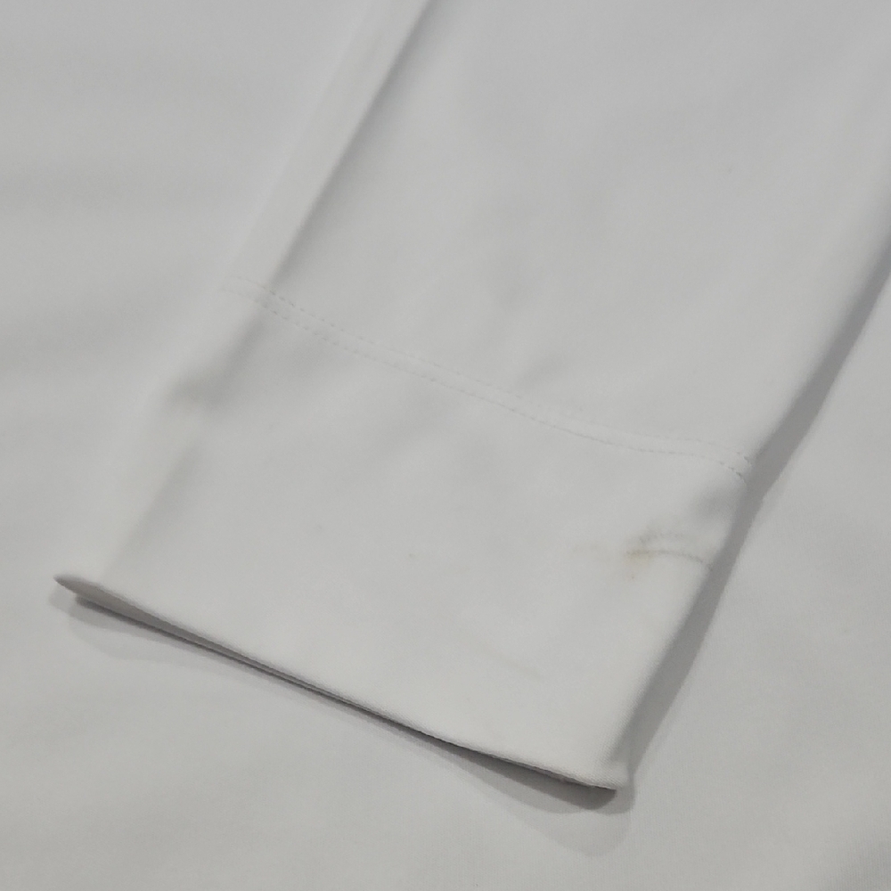 Callaway White and Blue Long Sleeve Top with Green Accents - Picture 10 of 14